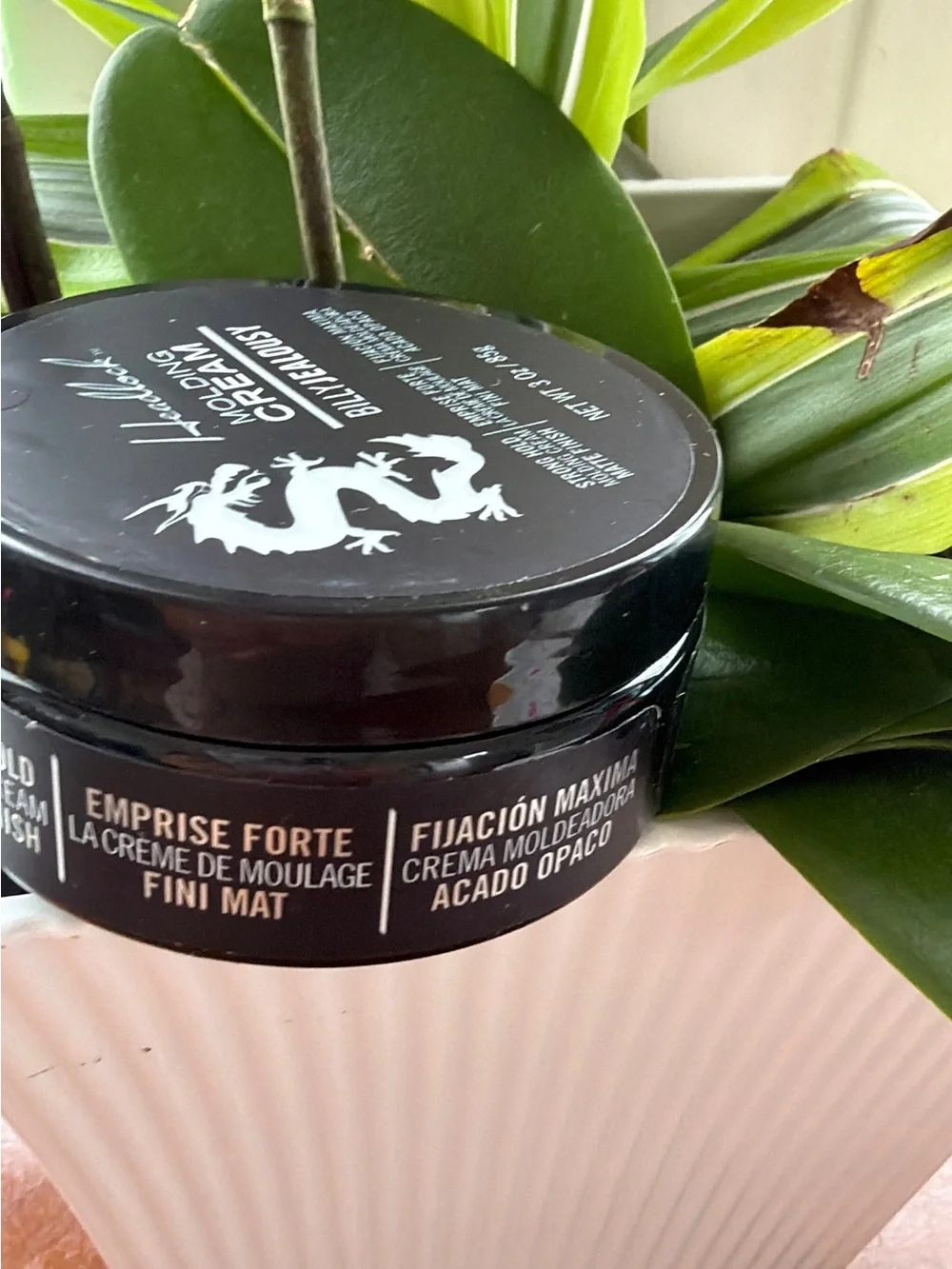 Billy Jealousy Black Styling Molding Cream Jar